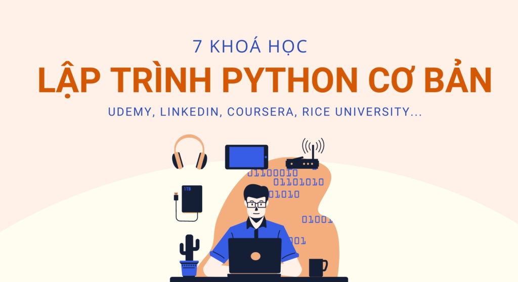 7 khoá học lập trình Python cơ bản tốt nhất