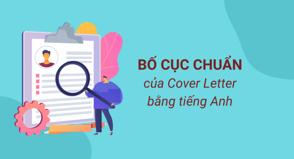 Bố cục mẫu cover letter tiếng anh cho sinh viên mới ra trường