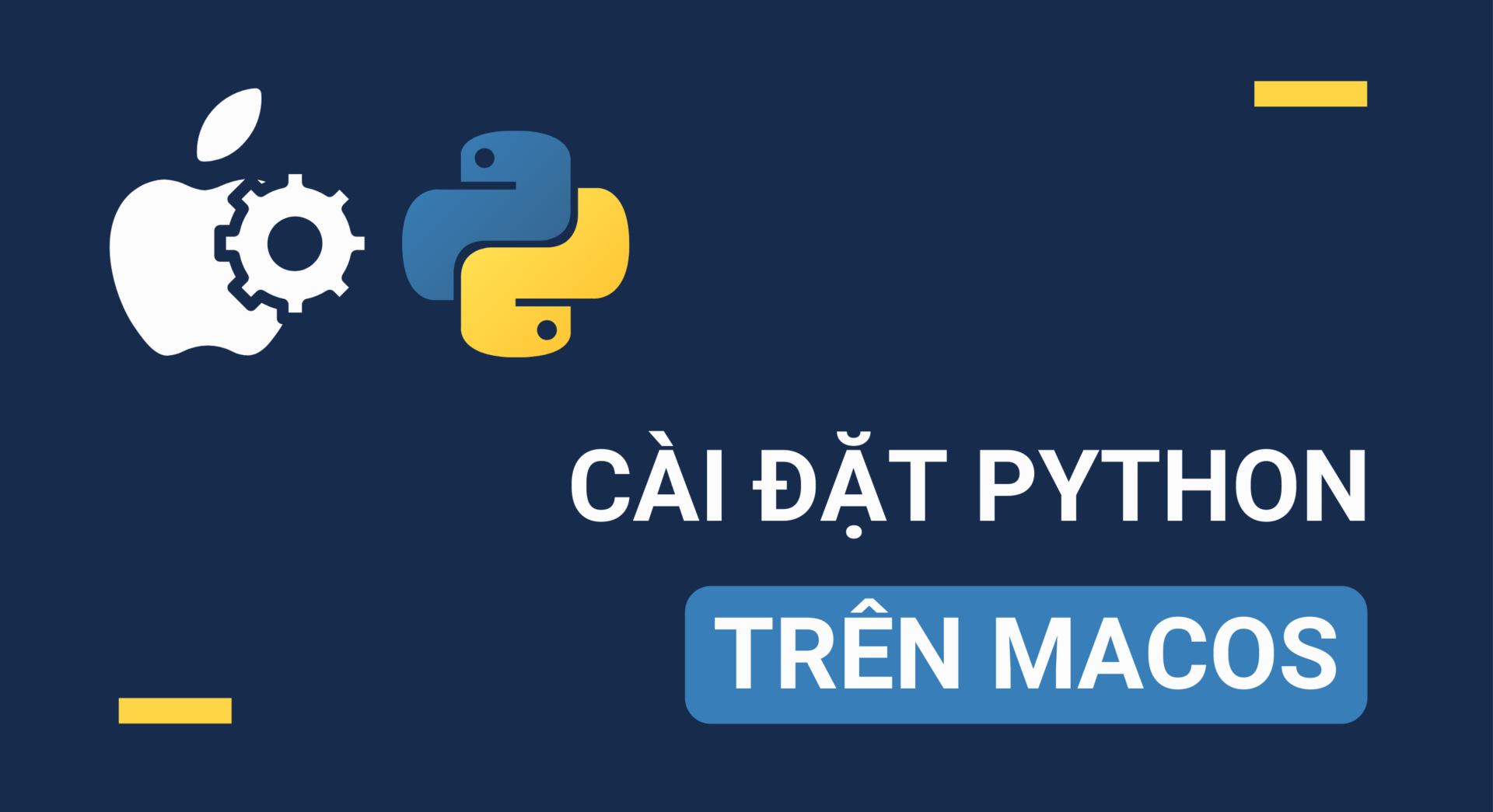 Cách Cài Đặt Python Trên Macos - Blog | Got It Ai