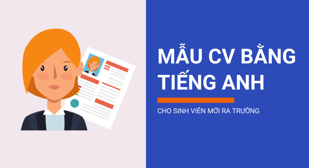 Giới thiệu mẫu CV cho sinh viên mới ra trường bằng tiếng Anh