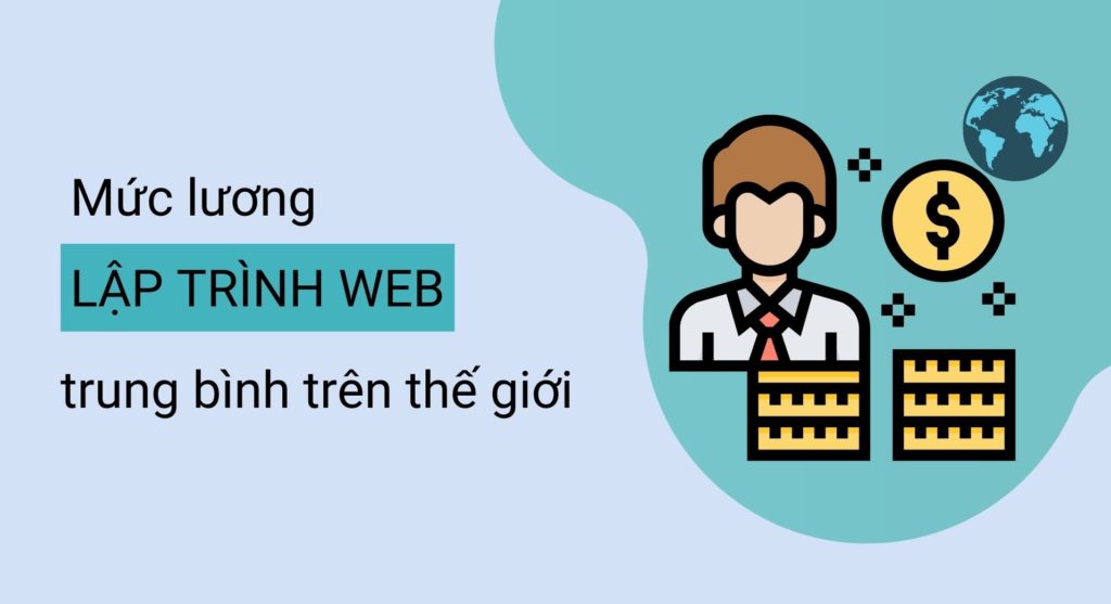 Lương lập trình web trung bình trên thế giới hiện nay là bao nhiêu?