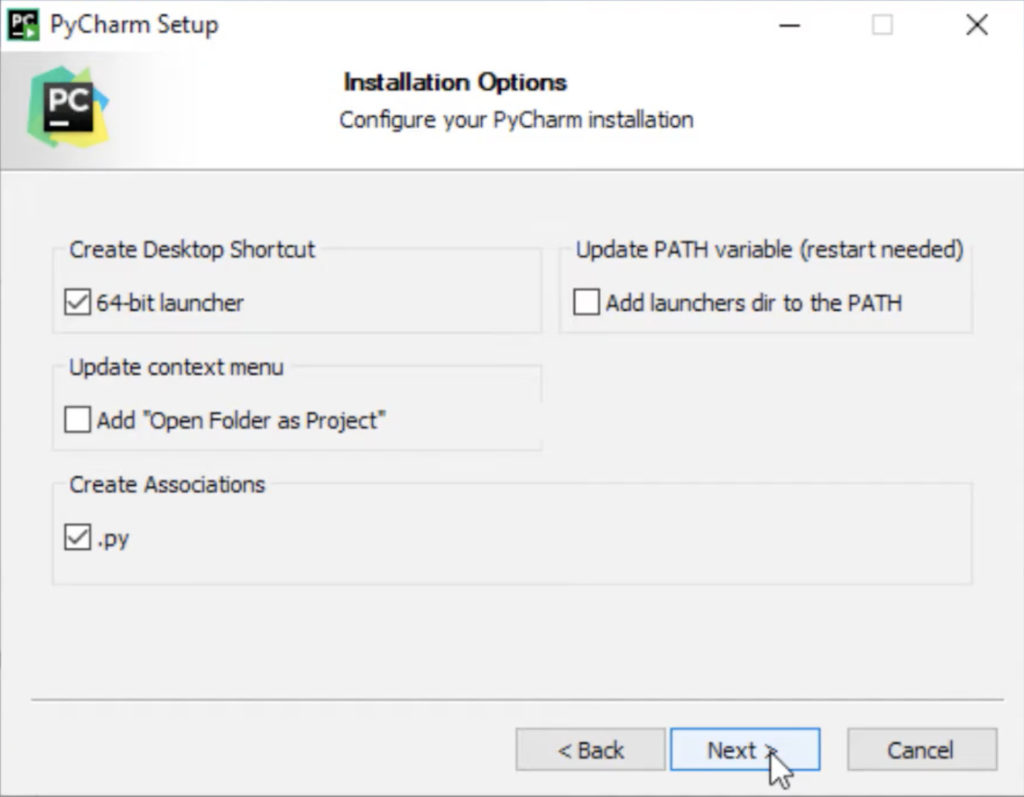 install matplotlib in pycharm