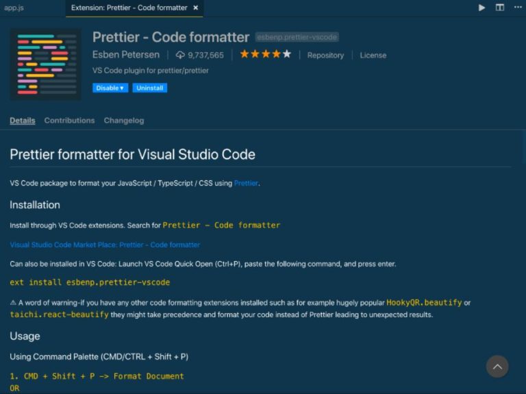 Hướng dẫn cách format code Visual Studio Code với Prettier - Blog | Got ...