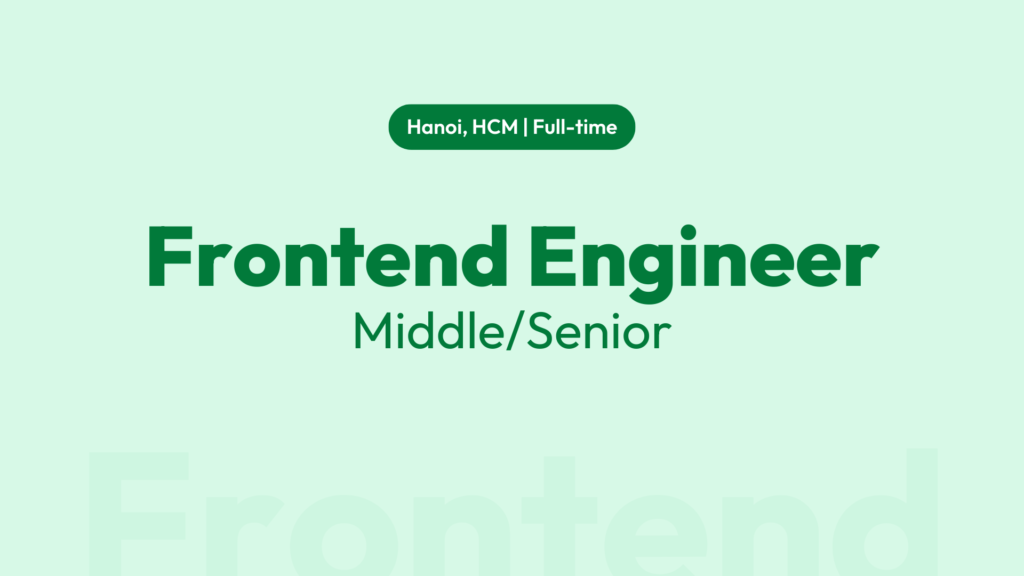 Frontend Engineer (Middle/Senior)